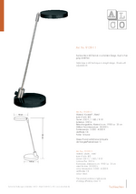 Alco 958-11 Lampe de bureau Classe énergétique A Noir : :  Luminaires et Éclairage